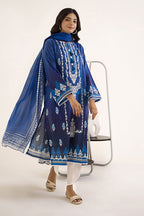 Embroidered Kurta Dupatta - 1064