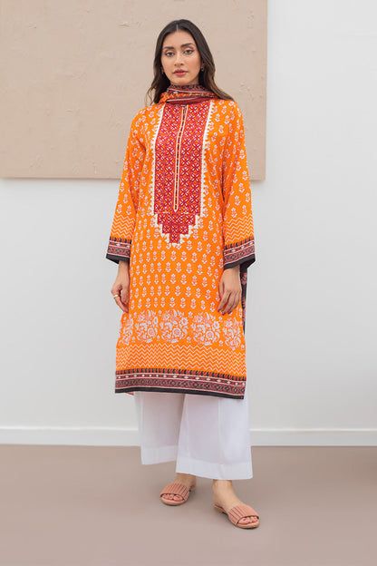 Embroidered Kurta Dupatta - 1068