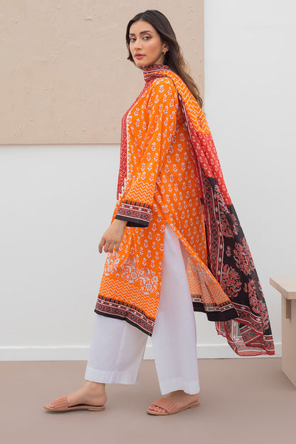 Embroidered Kurta Dupatta - 1068