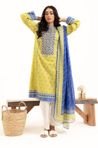Embroidered Kurta Dupatta - 1069