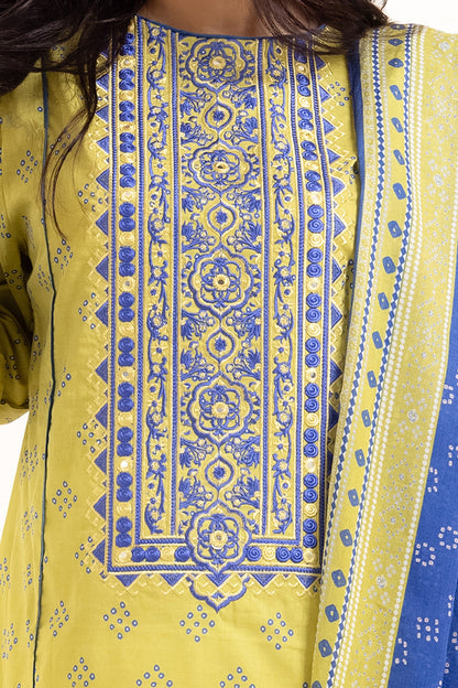 Embroidered Kurta Dupatta - 1069