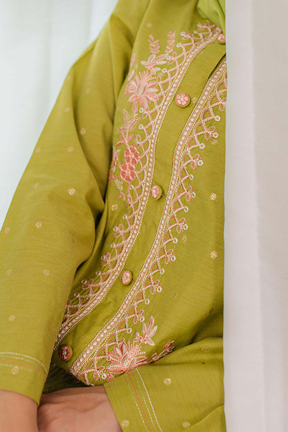 Embroidered Kurta Dupatta - 1089