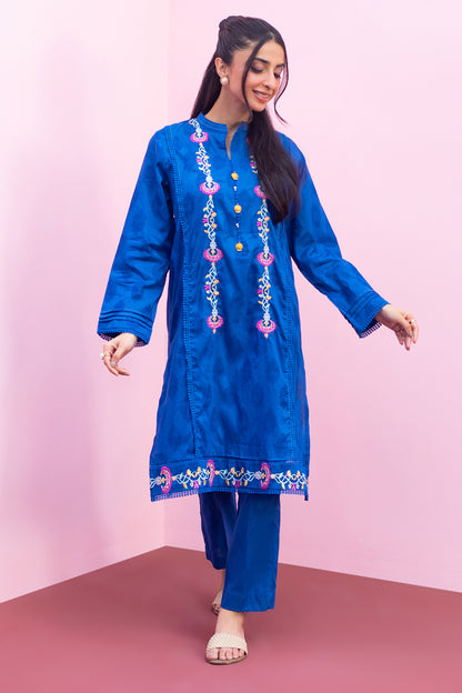 Embroidered Kurta Trouser - 1118