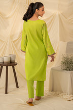 Embroidered Kurta Trouser - 1123