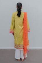 Embroidered Kurta Dupatta - 1125