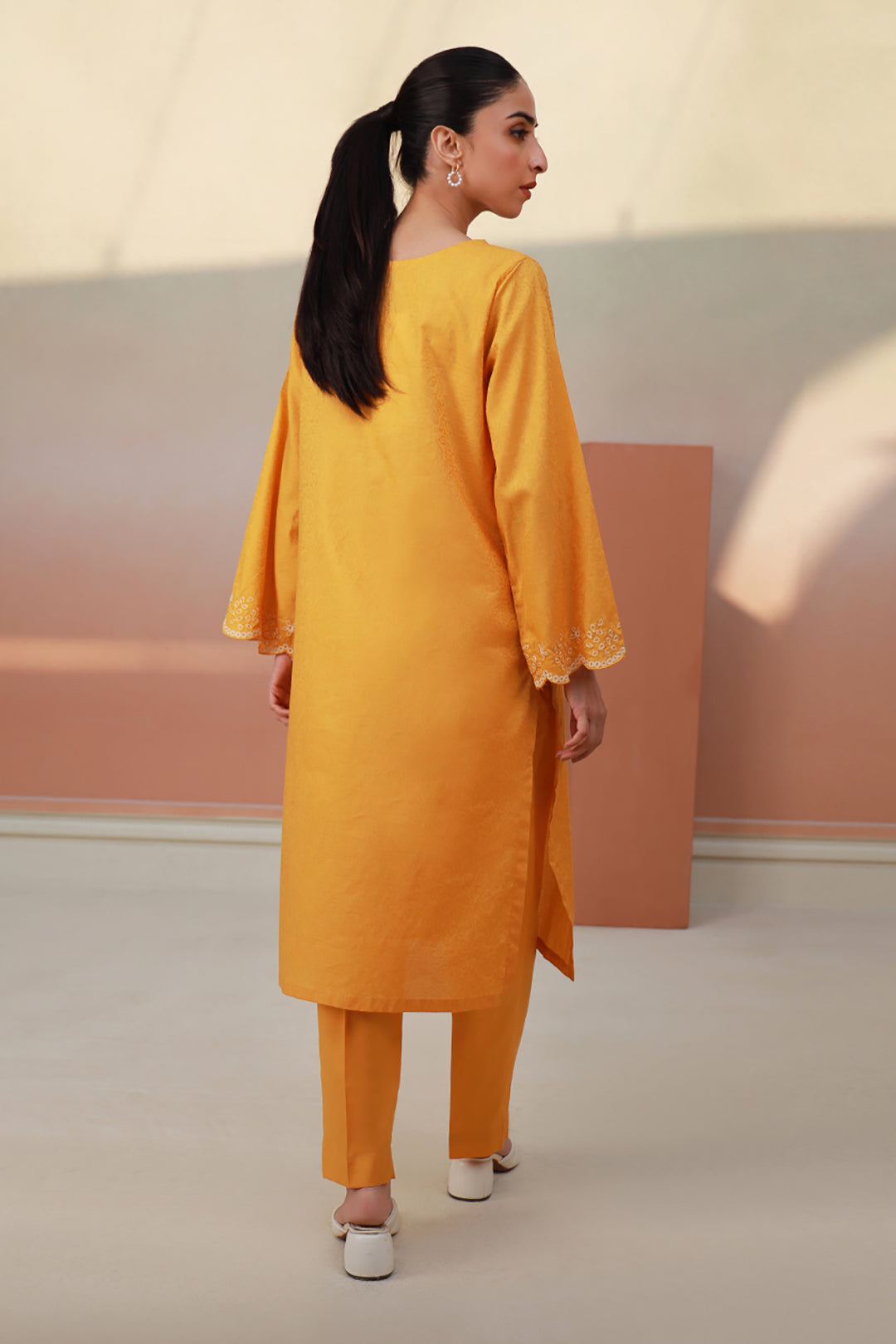 Embroidered Kurta Trouser - 1178