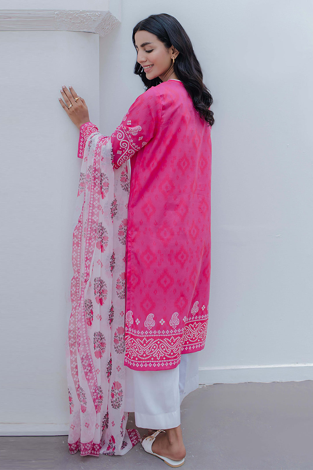 Embroidered  Kurta Dupatta - 1185