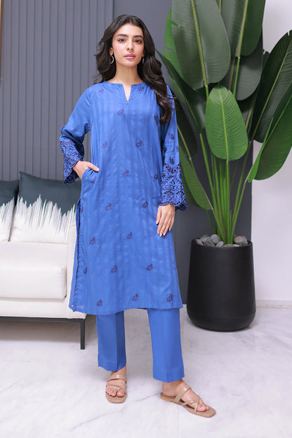 Embroidered Kurta Trouser - 1220