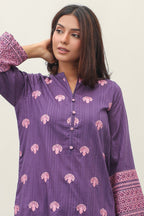 Embroidered Kurta Trouser - 1224