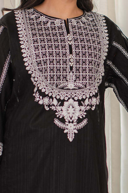 Embroidered Kurta Trouser - 1226