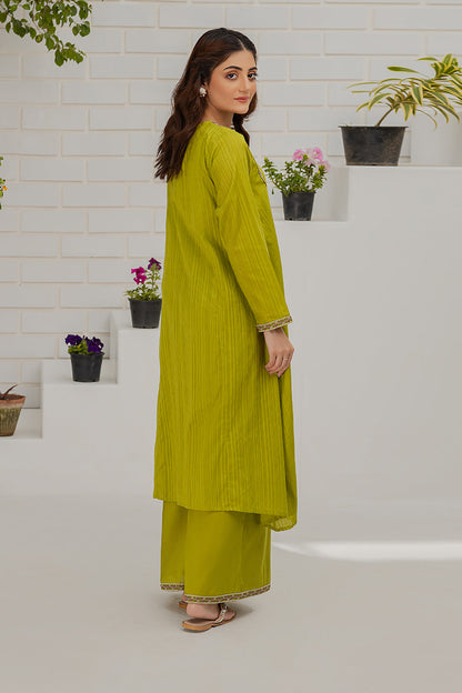 Embroidered Kurta Trouser - 1233