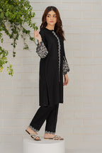 Embroidered Kurta Trouser - 1235
