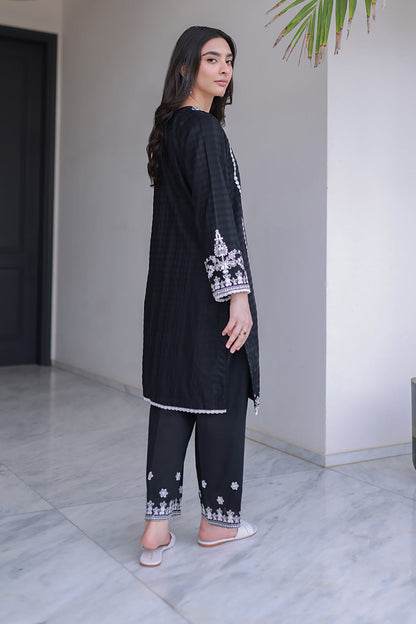 Embroidered Kurta Trouser - 1236