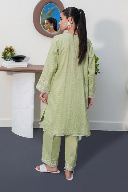 Embroidered Kurta Trouser - 1237