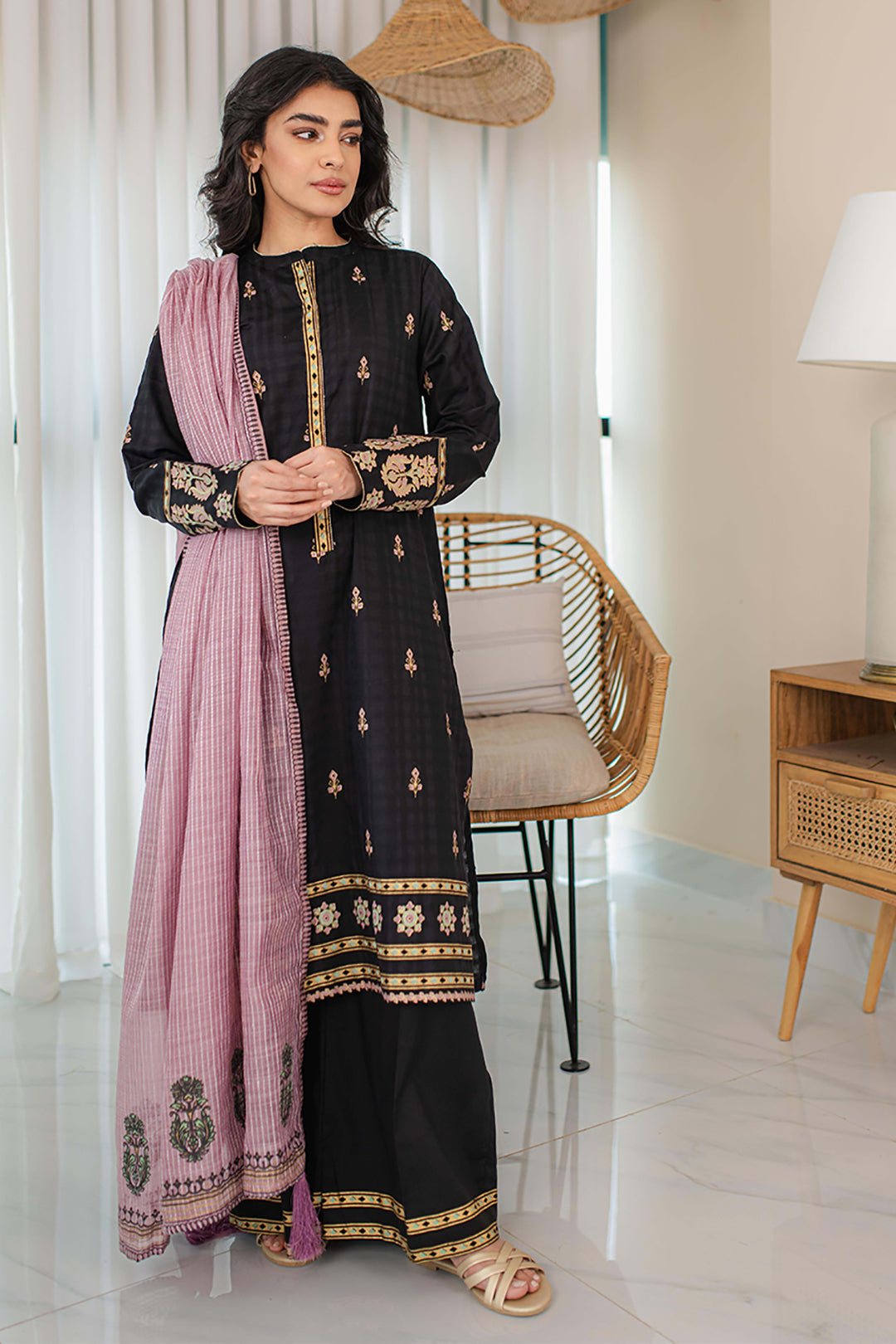 Kurta Dupatta Trouser - 0893