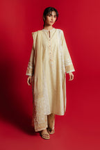Embroidered Kurta Dupatta Trouser - 0978