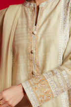 Embroidered Kurta Dupatta Trouser - 0978