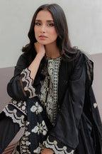Embroidered Kurta Dupatta Trouser - 0986