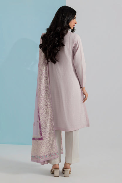 Embroidered Kurta Dupatta Trouser - 0989