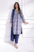 Embroidered Kurta Dupatta Trouser - 0991