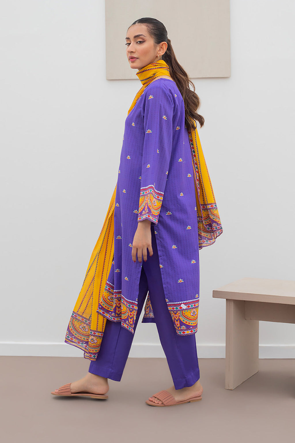 Kurta Dupatta Trouser - 1078