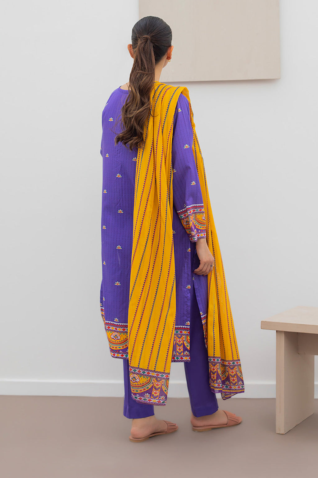 Kurta Dupatta Trouser - 1078