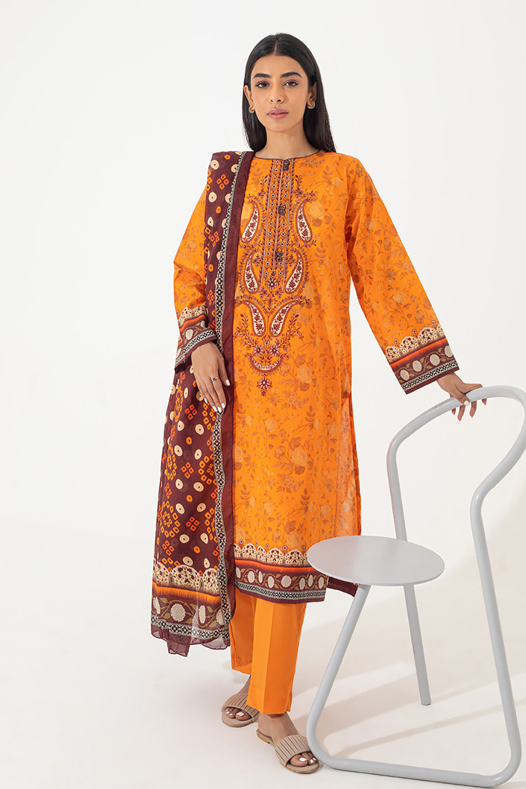 Kurta Dupatta Trouser - 1079