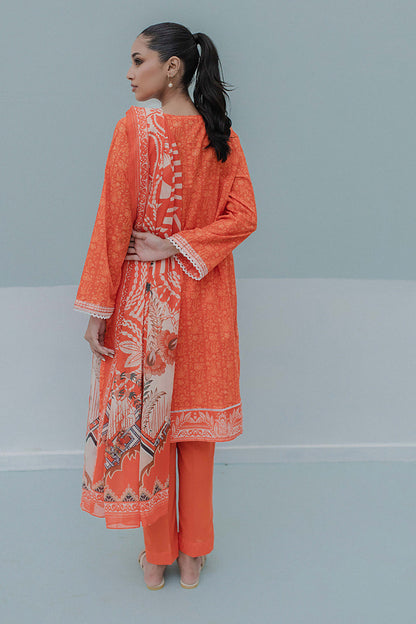 Embroidered Kurta Dupatta Trouser - 1082