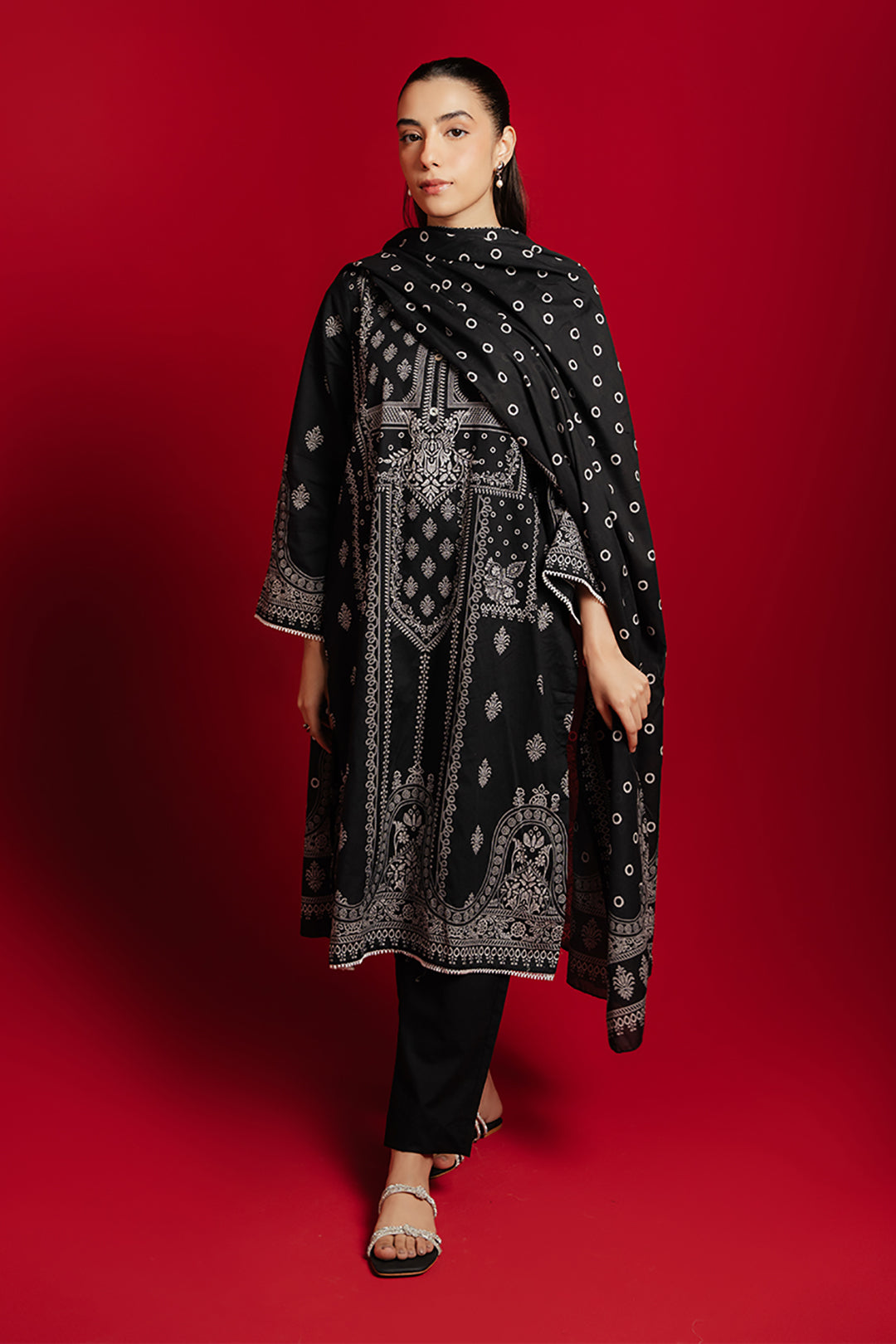 Kurta Dupatta Trouser - 1216