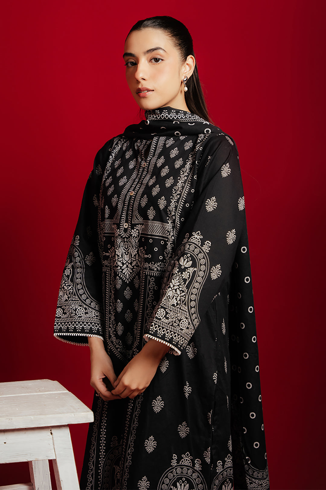 Kurta Dupatta Trouser - 1216