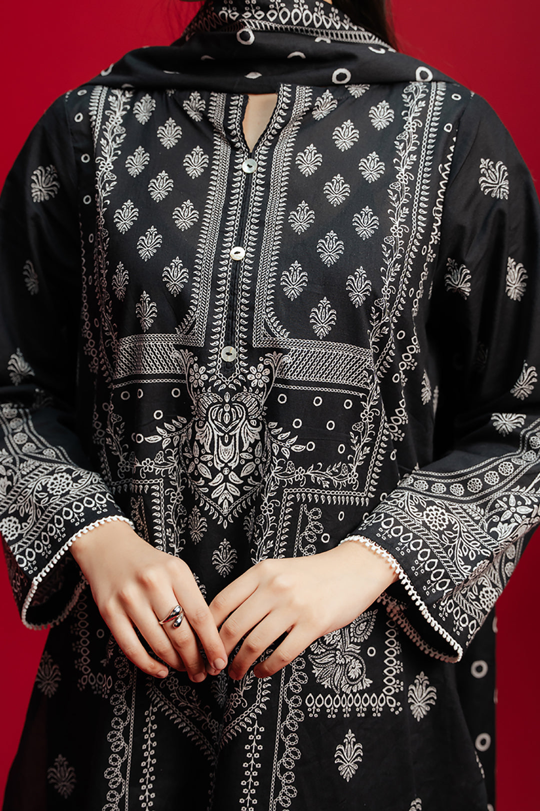 Kurta Dupatta Trouser - 1216