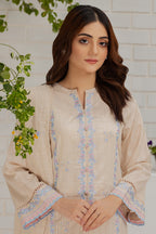 Embroidered Kurta Dupatta Trouser - 1232