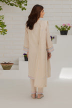 Embroidered Kurta Dupatta Trouser - 1232
