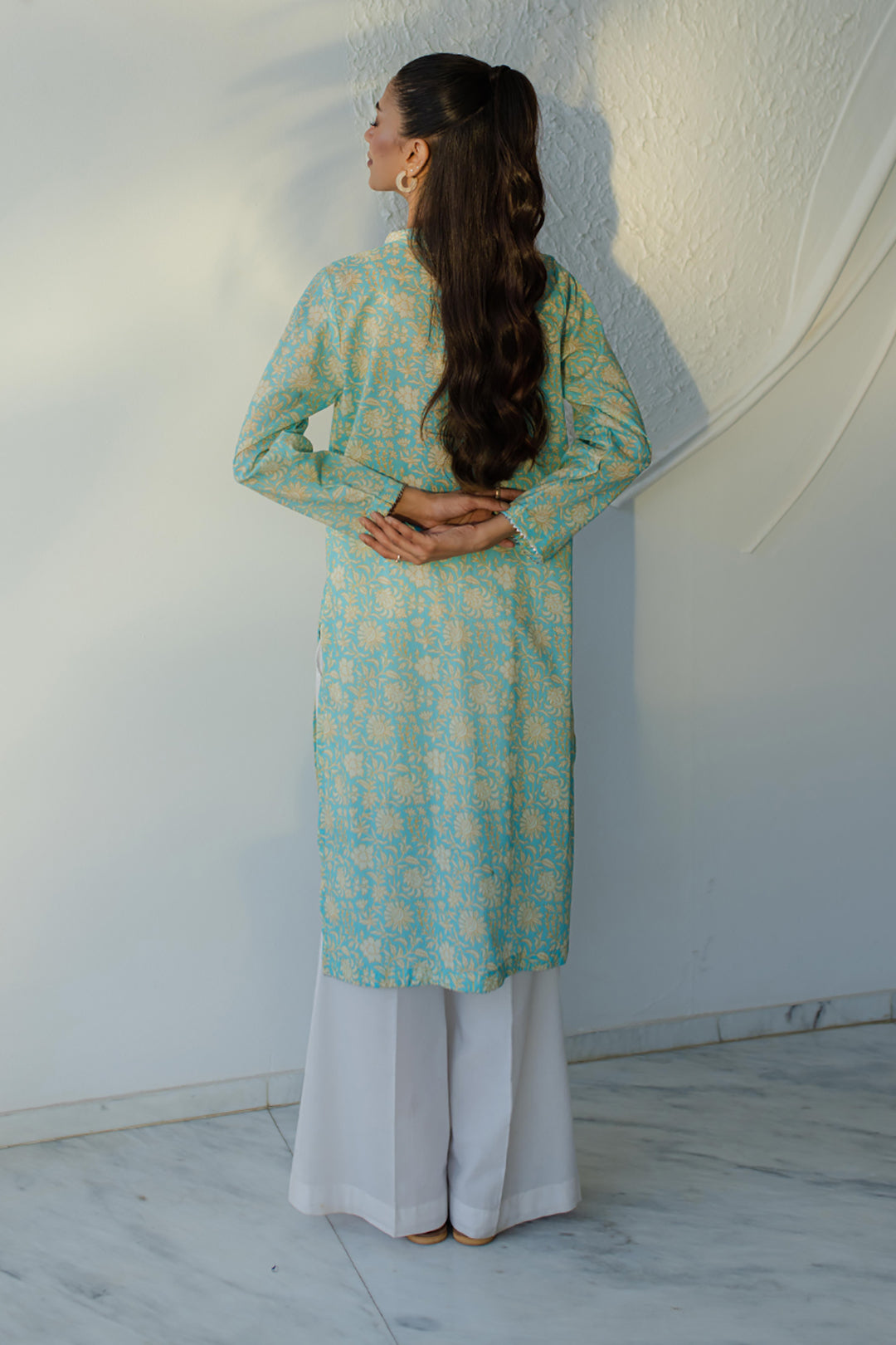 Embroidered Kurta - 1662