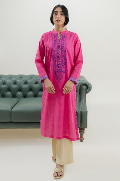 Embroidered Kurta - 1668