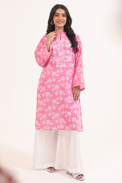 Embroidered Kurta - 1669