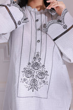 Embroidered Kurta - 1672