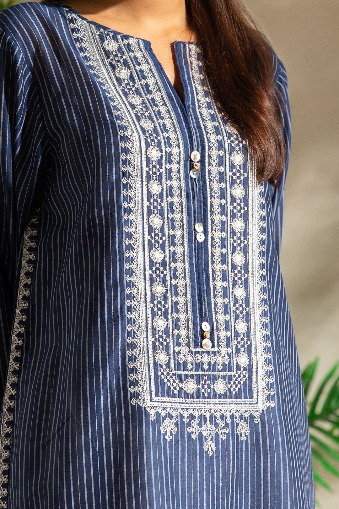 Embroidered Kurta - 1797