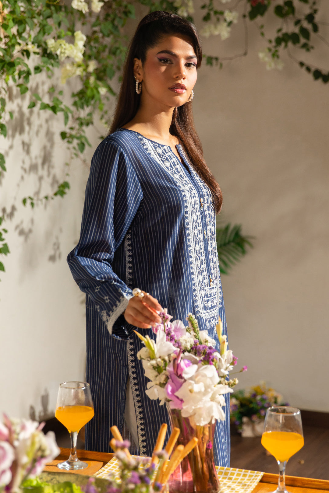 Embroidered Kurta - 1797