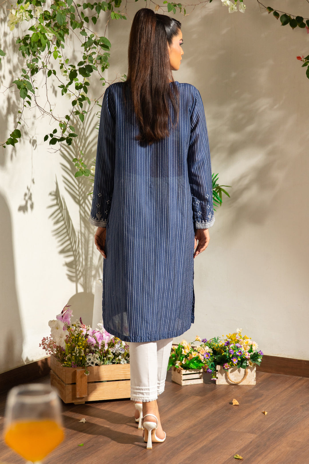 Embroidered Kurta - 1797