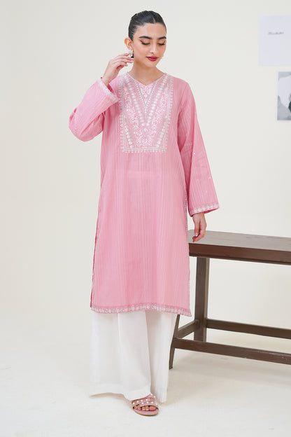 Embroidered Kurta - 1799