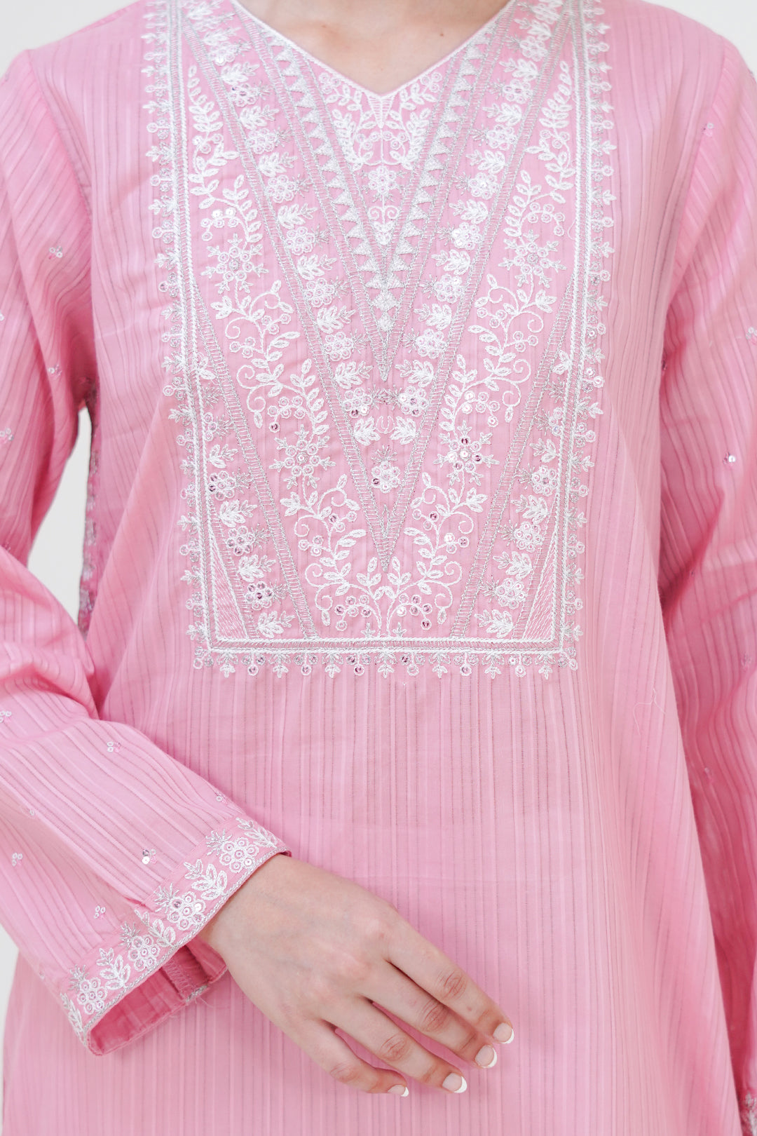 Embroidered Kurta - 1799