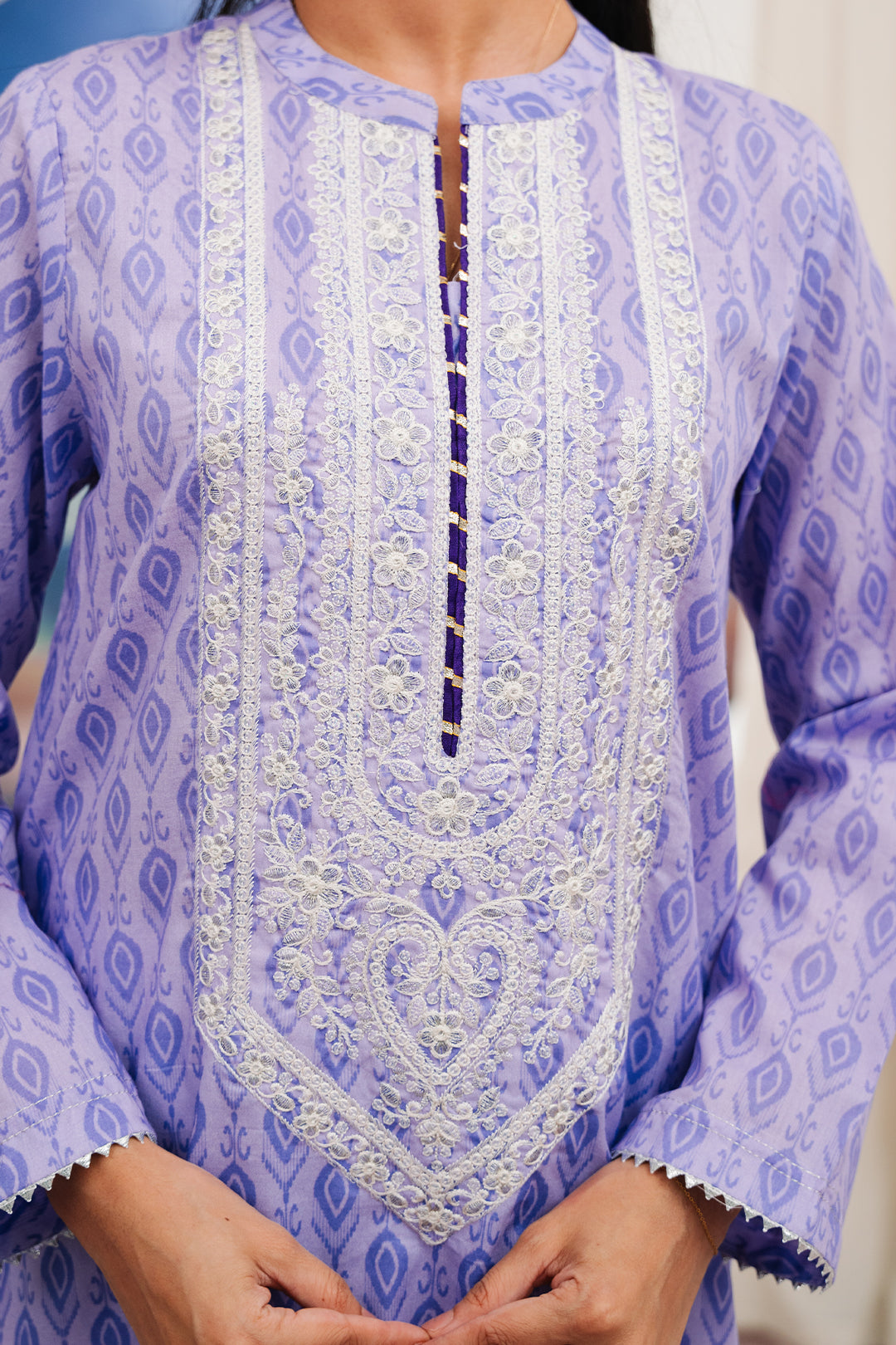 Embroidered Kurta - 1849