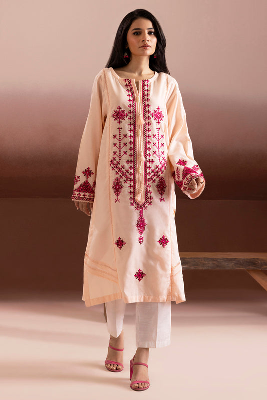 Embroidered Kurta - 1859