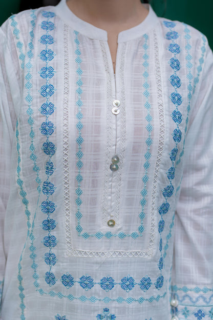 Embroidered Kurta - 1860