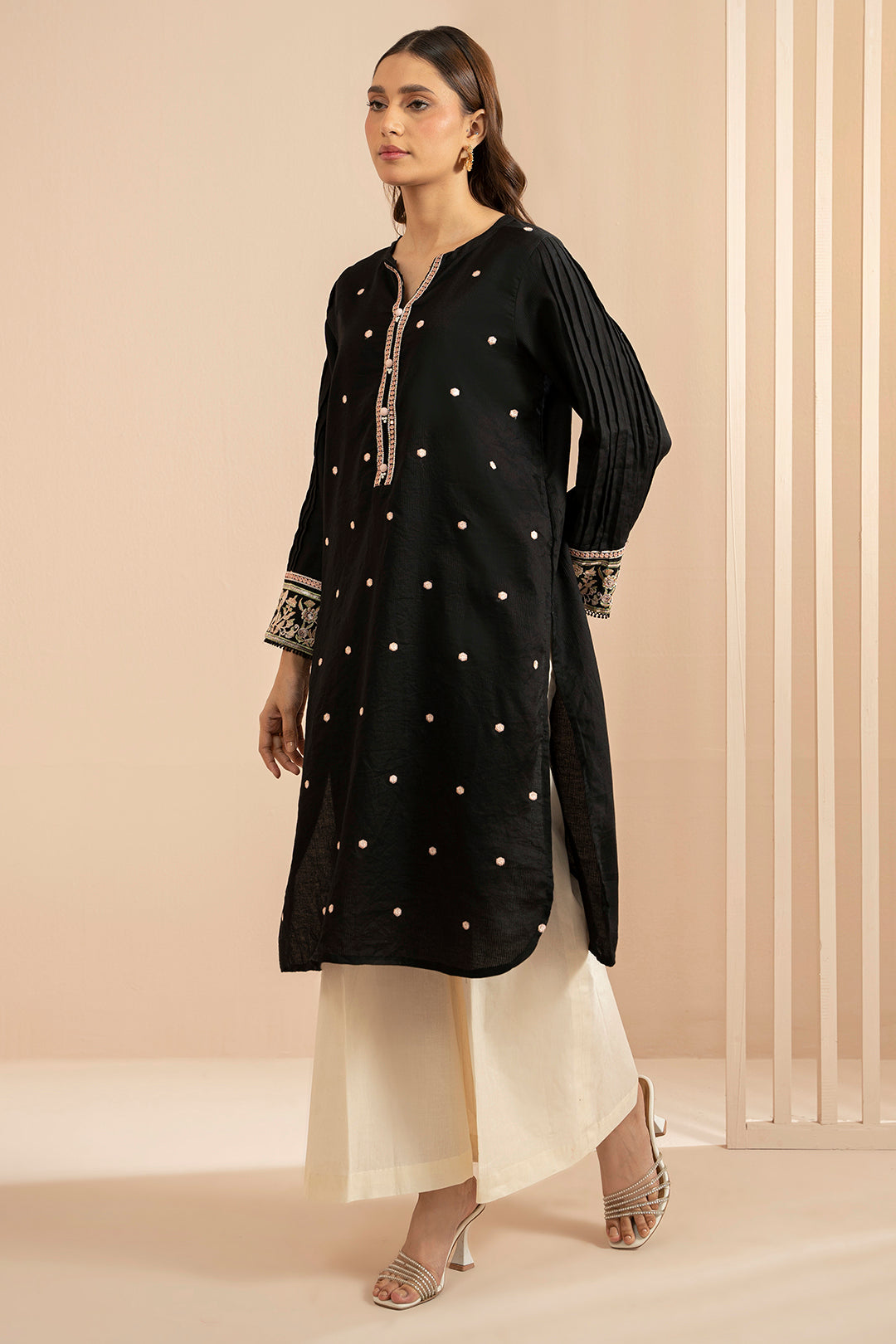 Embroidered Kurta - 1862