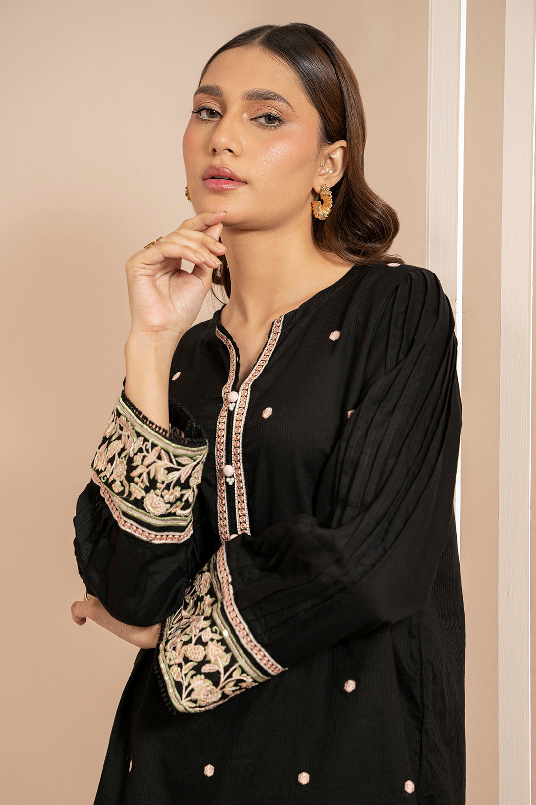 Embroidered Kurta - 1862