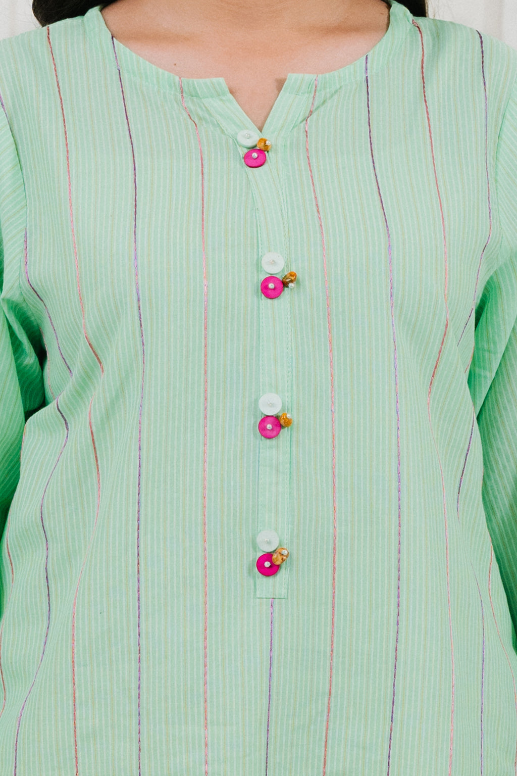 Embroidered  Kurta - 1869