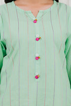 Embroidered  Kurta - 1869