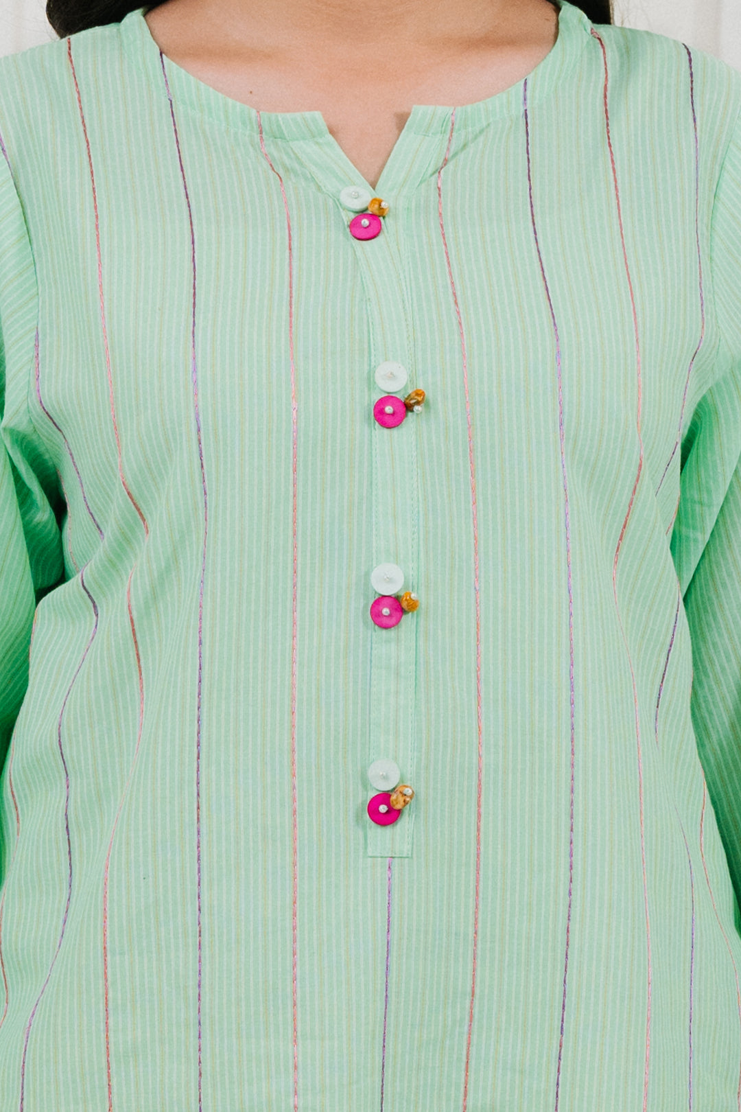 Embroidered  Kurta - 1869
